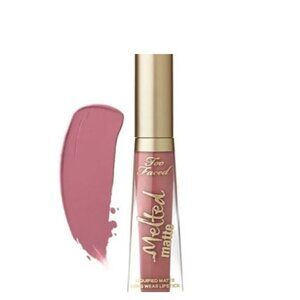 Too Faced Melted Liquified Long Wear Lipstick Pippin’ ' Corks Dusty Mauve NIB